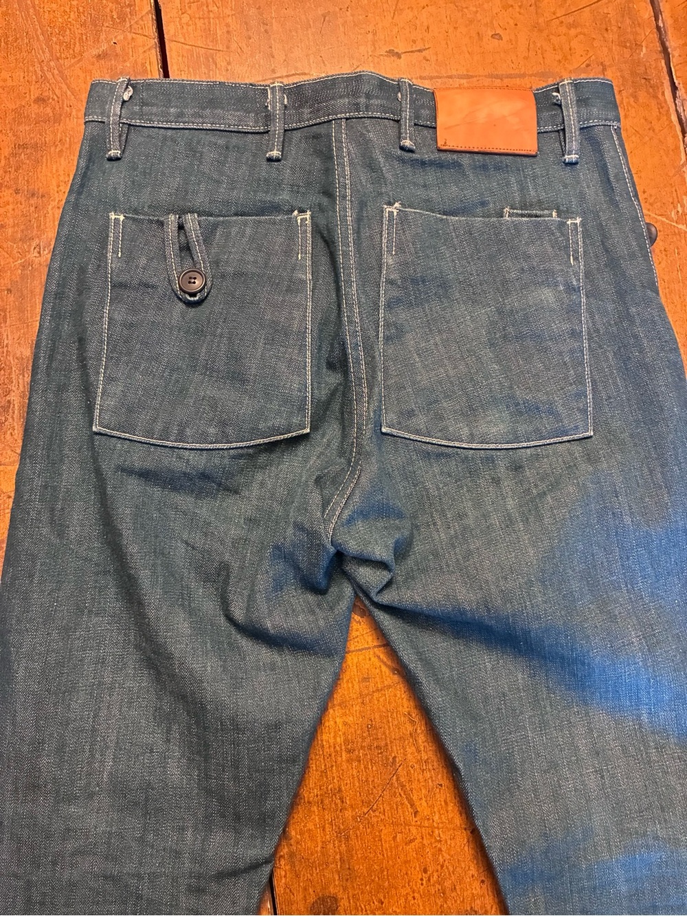 Rogue Territory Work Trouser slub Japan denim Jeans 29 x 28